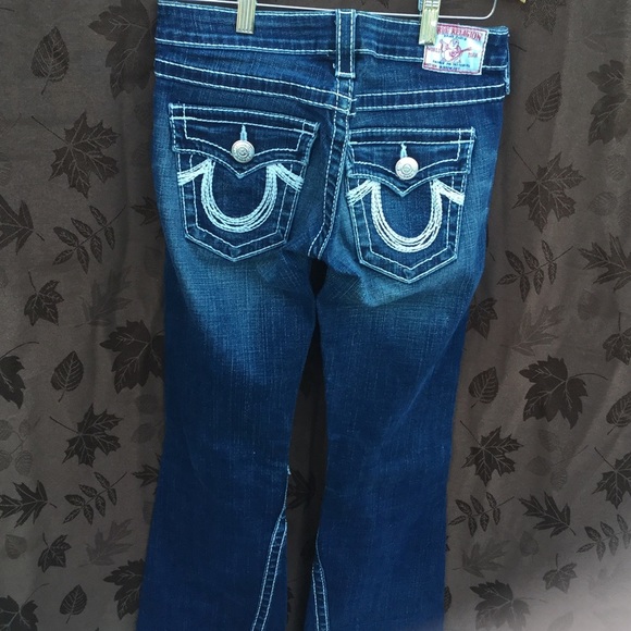 True Religion SZ 27 flare jeans - Picture 3 of 6